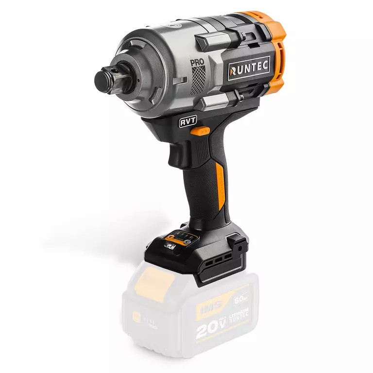 Гайковерт ударный аккумуляторный RUNTEC PRO 3/4", 20В, 1600Нм RUNTEC