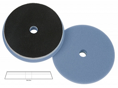 Полировальный диск синий поролон режущий 150мм, 165*25мм