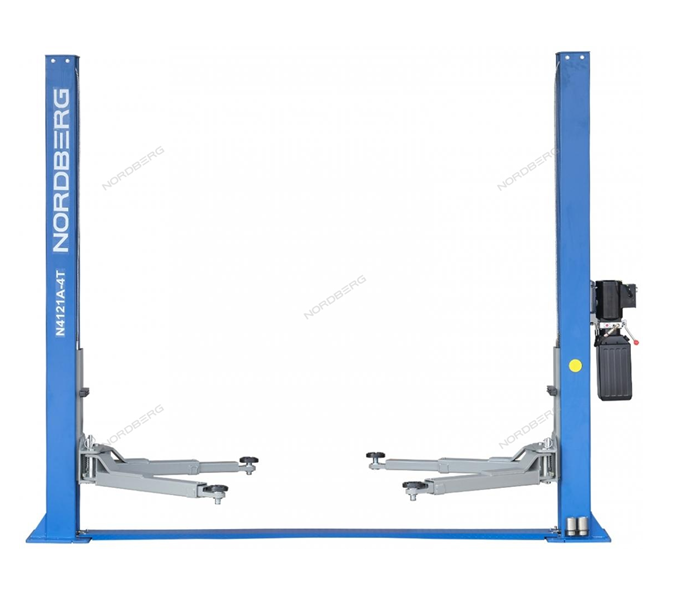 Подъемник двухстоечный 4 т, асимметричный, 380В NORDBERG