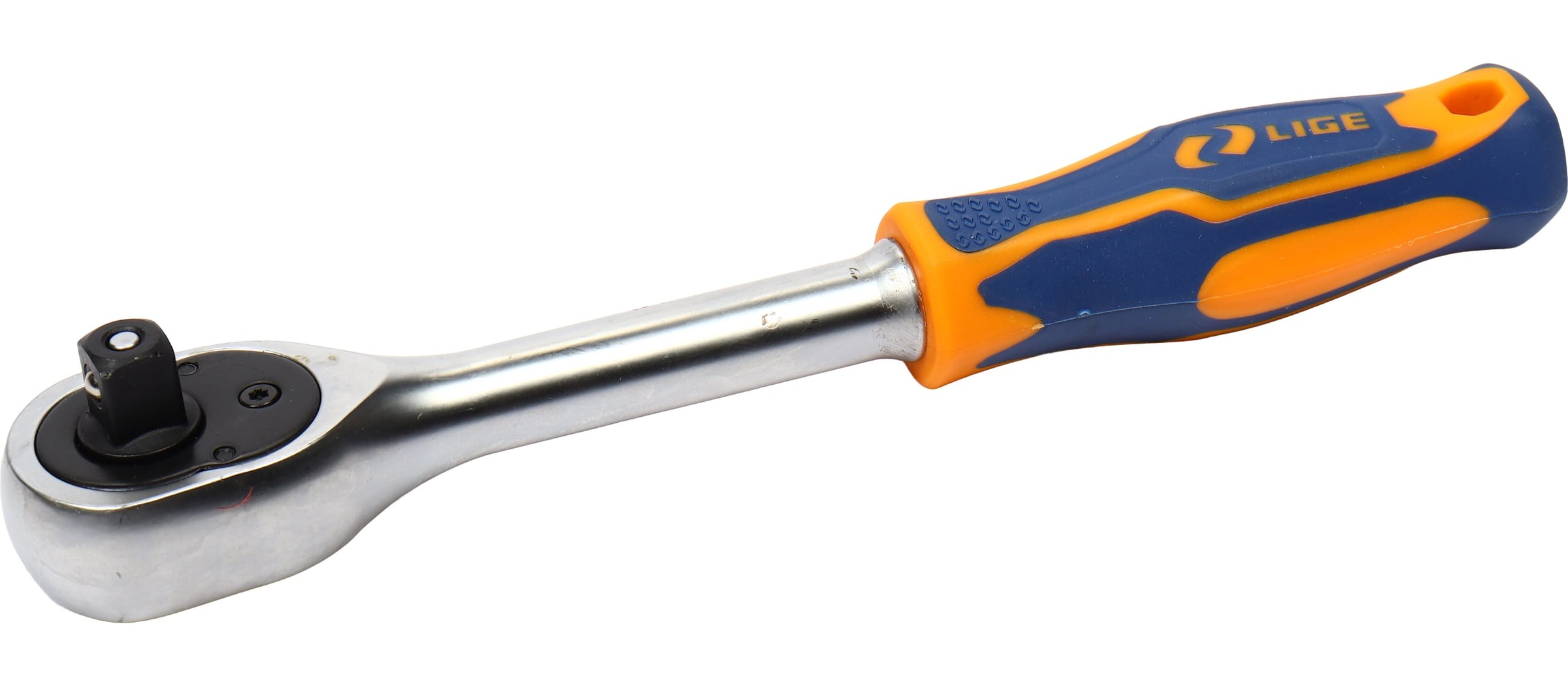 Трещотка реверсивная  3/8" (L-205мм, 72зуб.) LIGE 
