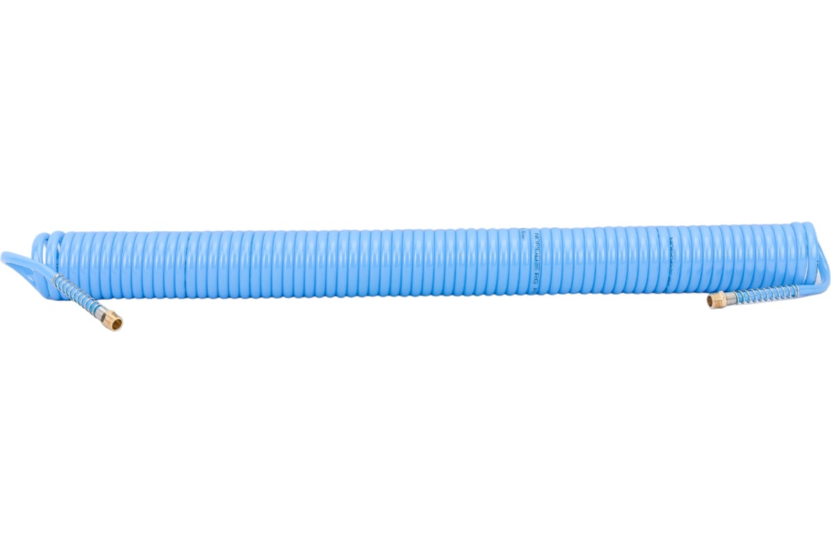Шланг воздушный спиральный полиуретановый D=6*8мм, 12м NORDBERG 